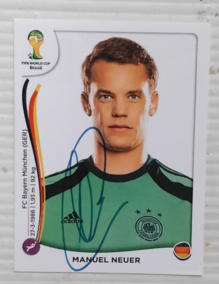 Manuel Neuer Saksa signed