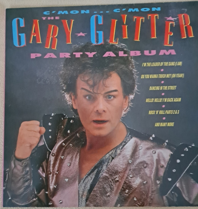 GARY GLITTER :  C'MON C'MON THE PARTY ALBUM  LP