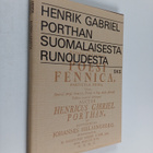 Henrik Gabriel Porthan : Suomalaisesta runoudesta - pikkukuva 1