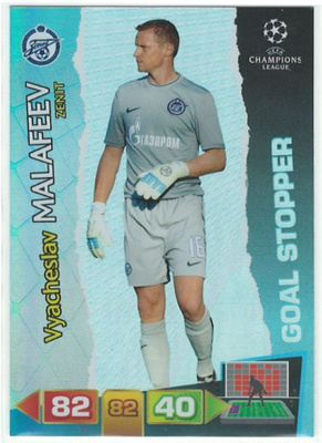 11-12 Adrenalyn Champions League Goal Stopper Malafeev