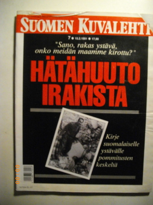 Suomen Kuvalehti Nro 7/1991 (29.12)