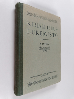 Kirjallisuuslukemisto Vajaakeskikoulun ja keskikoulun V l...
