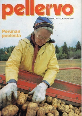 Pellervo n:o 15 1989 Runopolku Kaarlo Sarkian maisemaan.
