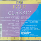 Folk Into Classic - Nordgren, Grieg, Lutoslawski cd - pikkukuva 2