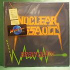 NUCLEAR ASSAULT - BRAIN DEATH M-/M- LP + NIMMARIT - pikkukuva 1