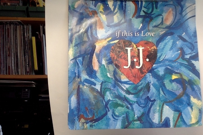 J.J.  ::  IF THIS IS LOVE  ::  VINYYLI SINGLE 7" :: 1991 !!