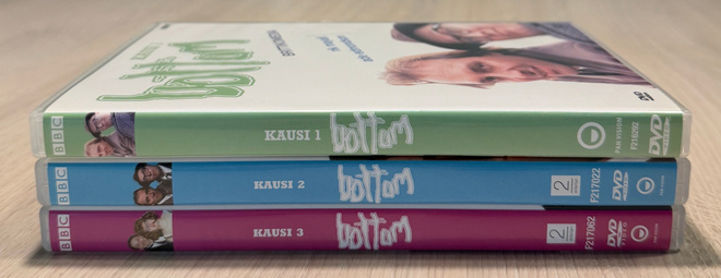 BOTTOM (1991-1995) koko sarja (3DVD)