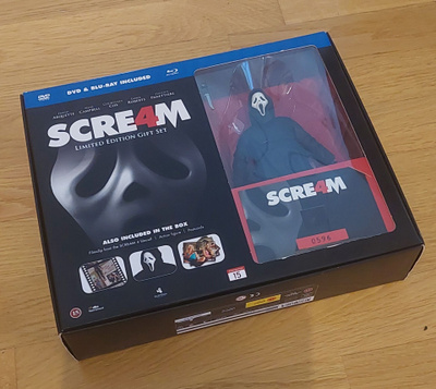 Scream 4 – Limited Edition Gift Set Blu-ray + DVD + Figuuri