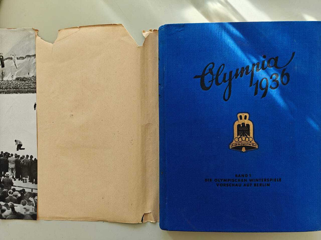 Olympia 1936 keräilyalbumit 2 osaa – Reemtsma Bilderdienst