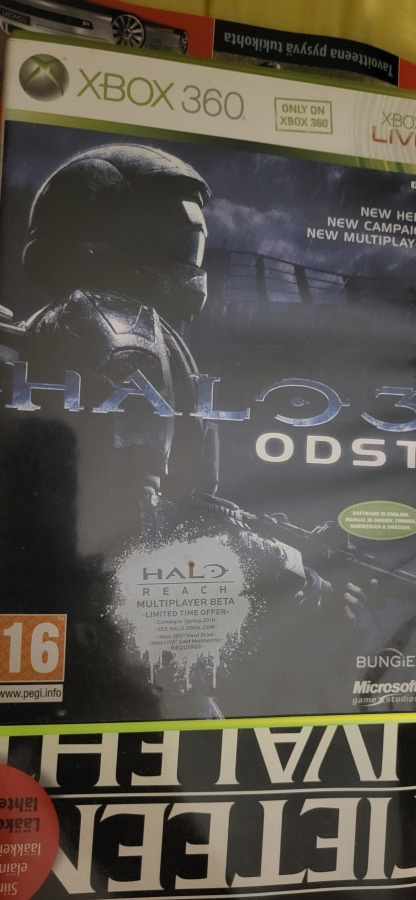 Xbox 360 Halo 3 ODST peli