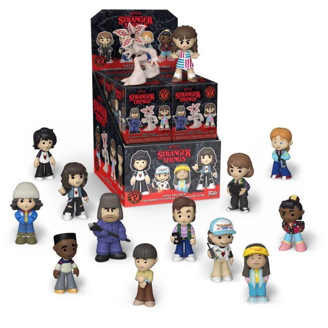 STRANGER THINGS MYSTERY MINIS	(39 360)	yllätys figuri