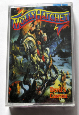 MOLLY HATCHET Devil's Canyon C-KASETTI UUSI Avaamaton
