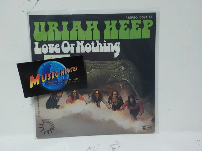 URIAH HEEP - LOVE OR NOTHING -78 GER PRESS EX+/EX+ 7"