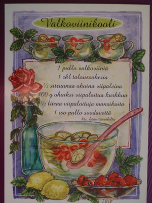 Ingrid Elf resepti valkoviinibooli