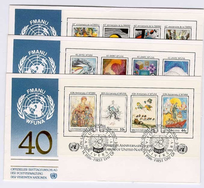 YK 1986 40v. WFuna FDC