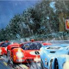 Le Mans - Steve McQeen Fine Art Print "Moving Picture" - pikkukuva 5