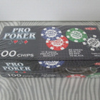 Pro Poker pelimerkkejä 100 kpl + pokerimatto - pikkukuva 2