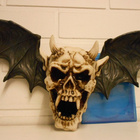 DEVIL SKULL WITH WINGS 40CM (35 193) - pikkukuva 3