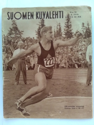 Suomen Kuvalehti No 32 elokuu 1958