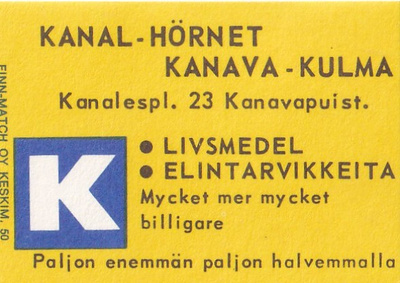 Kanal - Hörnet,  Kanava - Kulma    b433