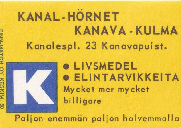 Kanal - Hörnet,  Kanava - Kulma    b433