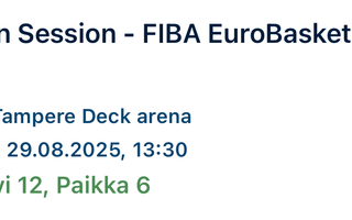 FIBA EUROBASKET 2025, Tampere