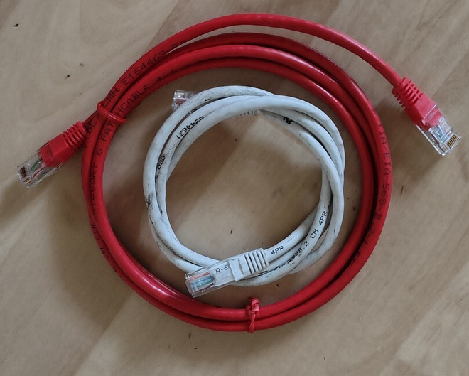 Verkkokaapeli Cat 6 1m & 2m
