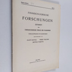 Finnisch-Ugrische Forschungen - Zeitschrift fur finnisch-... - pikkukuva 1