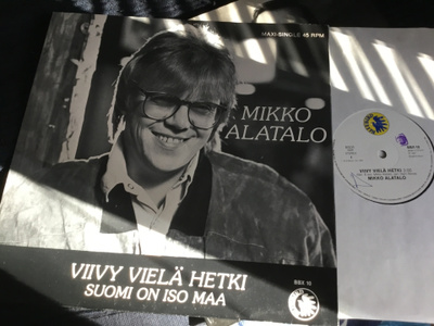 Mikko Alatalo Viivy vielä hetki maksi Ps 1987 Bluebird