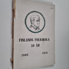 Minneskrift utgiven till folkskolförordningens  50-årsdag... - pikkukuva 1