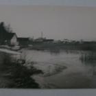 Säkylä, näkymä taajamaan, mv valokuvapk, k. 1958 - pikkukuva 1