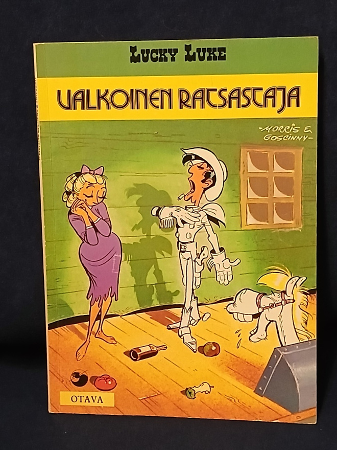 Lucky Luke Valkoinen ratsastaja 1.p