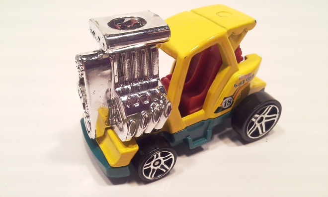 Tee'd Off 2 Golf Club Hot Wheels 2014 5,5 cm