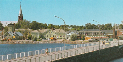 KIRKKOKORTTI - KRISTIINANKAUPUNGIN UUSI JA VANHAKIRKKO - 2