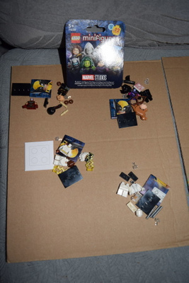 Lego 71039 minigifuuri Marvel sarja 2 Koko sarja 12kpl