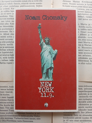Noam Chomsky - New York 11.9. (pokkari)