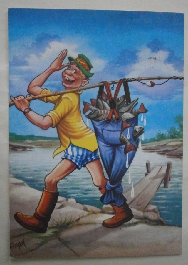 Fingal (Lars Carlsson): Ei koria, kalat housuihin! p. 1985