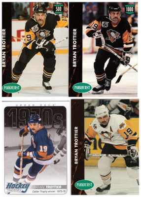 4 x Legenda BRYAN TROTTIER Penquins, Islanders