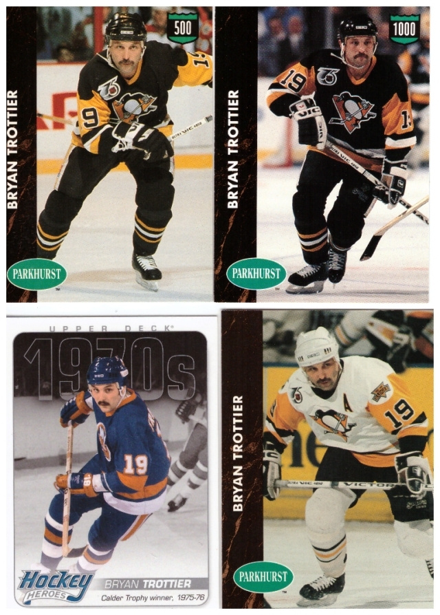 4 x Legenda BRYAN TROTTIER Penquins, Islanders
