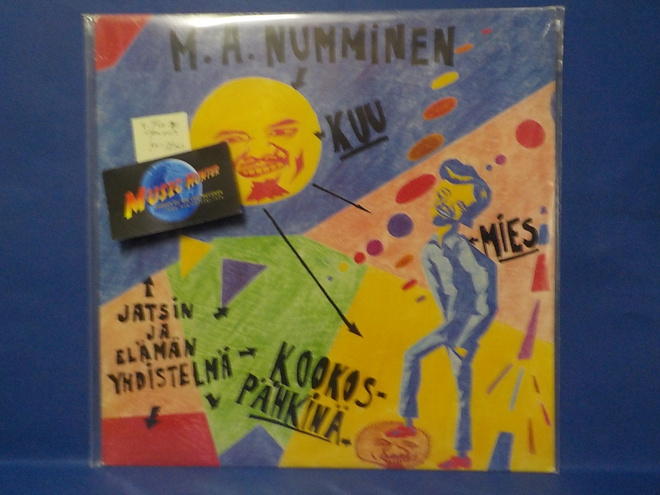 M.A. NUMMINEN - KUU MIES KOOKOSPÄHKINÄ M-/EX+ FIN - 80 LP
