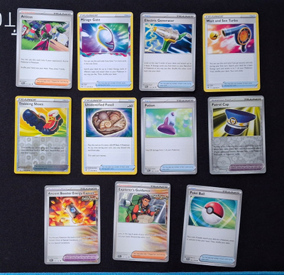 Pokemon trainer kortit 11kpl (#19)