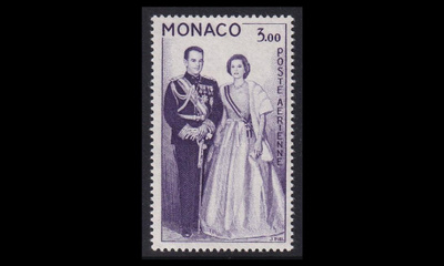 Monaco 655 * Käyttösarja ruhtinaspari 3.00 Fr (1960)