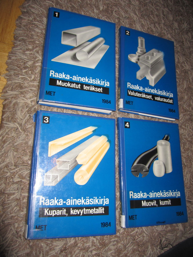 RAAKA-AINEKÄSIKIRJA 1-4 : valmet oy rautpohja