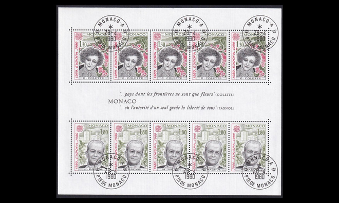 Monaco 1421-2BL16 o Europa (1980)