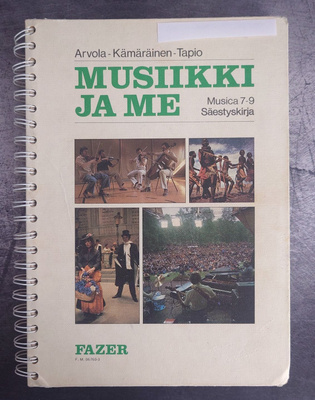 Musiikki ja Me - Musica 7-9 Säestyskirja
