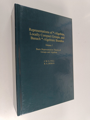 James Michael Gardner Fell : Representations of *-algebra...