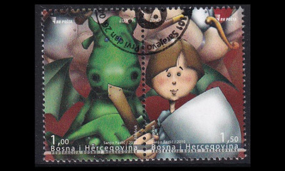 Bosnia-Hertsegovina 567-8p o Europa lastenkirjat (2010)