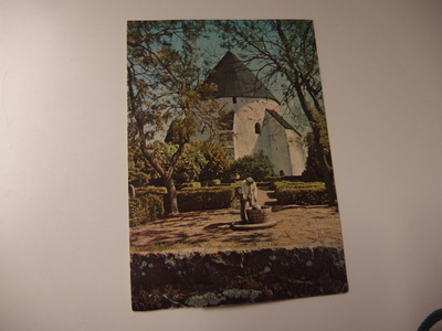 Kulkematon postikortti , Osterlars kirke , Bornholm