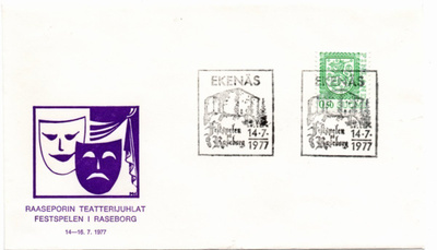 Ekänäs:; Teatterijuhlat (erikoisleima 14.7.1977)