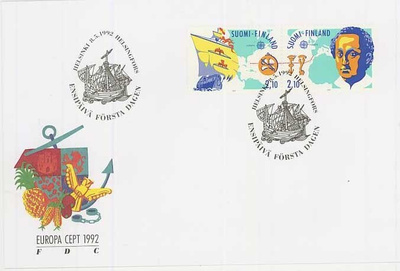 1992 Eurooppa  FDC